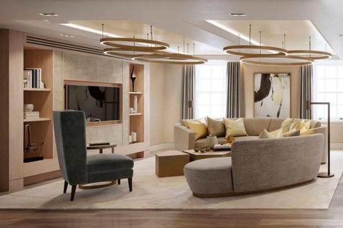 福利 70套現代風格樣板間住宅實景室內裝修軟裝設計素材