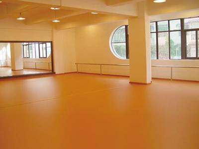深圳幼兒園舞蹈室建設-PVC地膠鋪裝-防滑環保地板施工工程