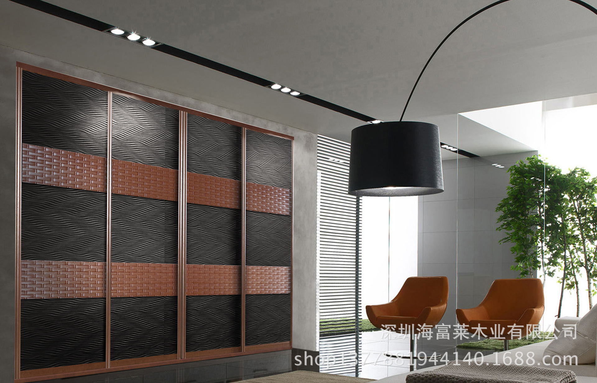 廣東木皮木飾面廠家銷售3D木質裝飾面板墻板酒店大堂背景墻