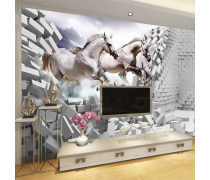 一站式裝飾竹木纖維集成墻板工廠定制室內(nèi)裝飾環(huán)保裝修材料玄關(guān)電視背景墻