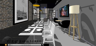 su建筑素材模型庫(kù)免費(fèi)下載 小型咖啡館茶座飲品店鋪室內(nèi)裝修素材